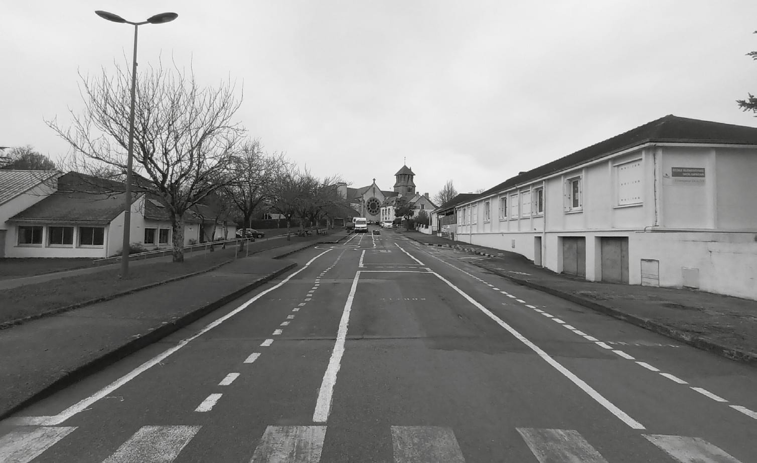 Aménagement de la rue des Écoles Ville de Séné