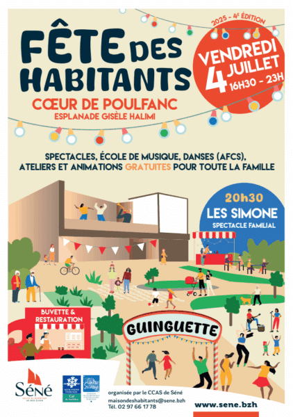Affiche de la fête des habitants